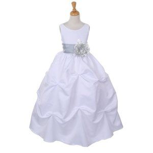 CINDERELLA COUTURE Elegant Dull Satin Floor Length Dress Multisizes 1190WT